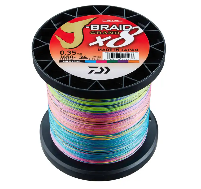 Wybór klientów - PLECIONKA DAIWA J-BRAID GRAND X8 MULTICOLOR 1500m